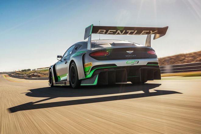 空力デザインが見直され、攻撃的スタイルに生まれ変わった新型コンチネンタルGT3