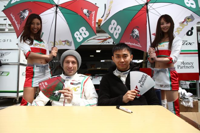 マネパ ランボルギーニ GT3のマルコ・マペッリと平峰一貴