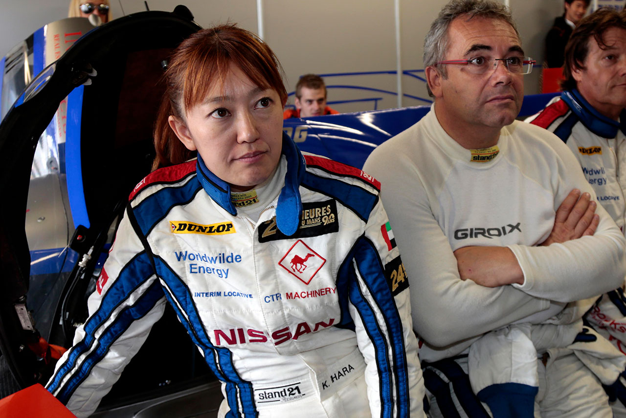 ニッサンの独立社外取締役に選任された井原慶子（写真は2013年のル・マン参戦時のもの）