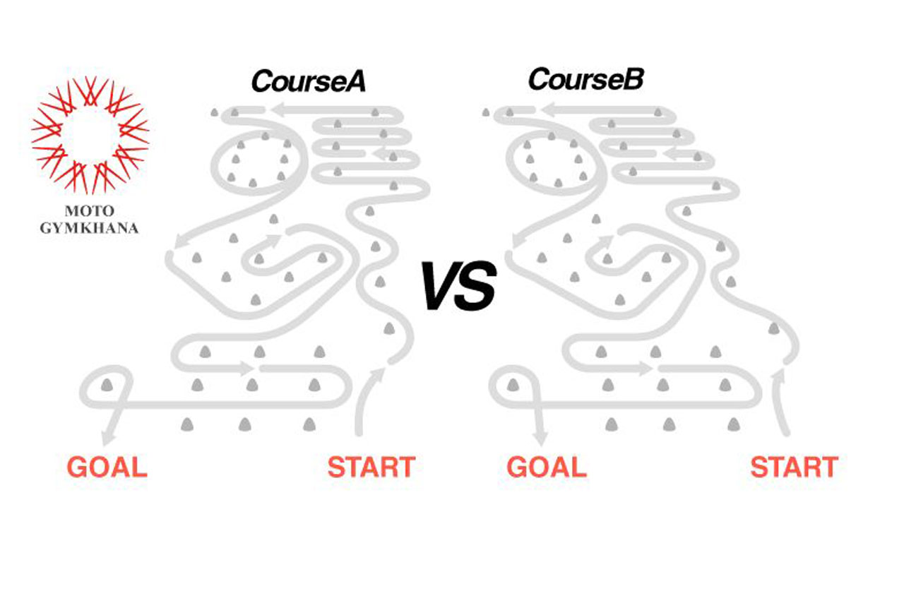 「モトジムカーナ 2018」コース