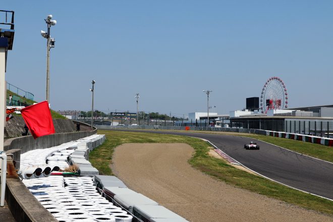 土曜のフリー走行は2回の赤旗中断が発生した