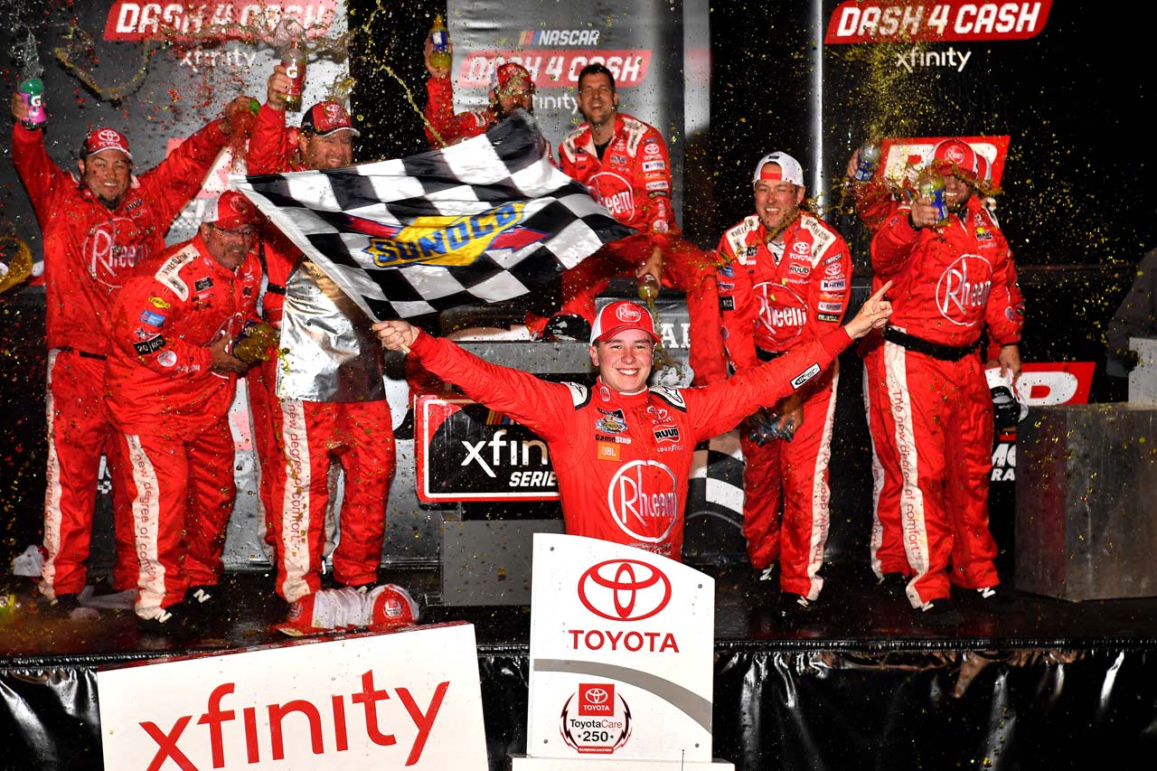 今季初勝利を挙げたクリストファー・ベル