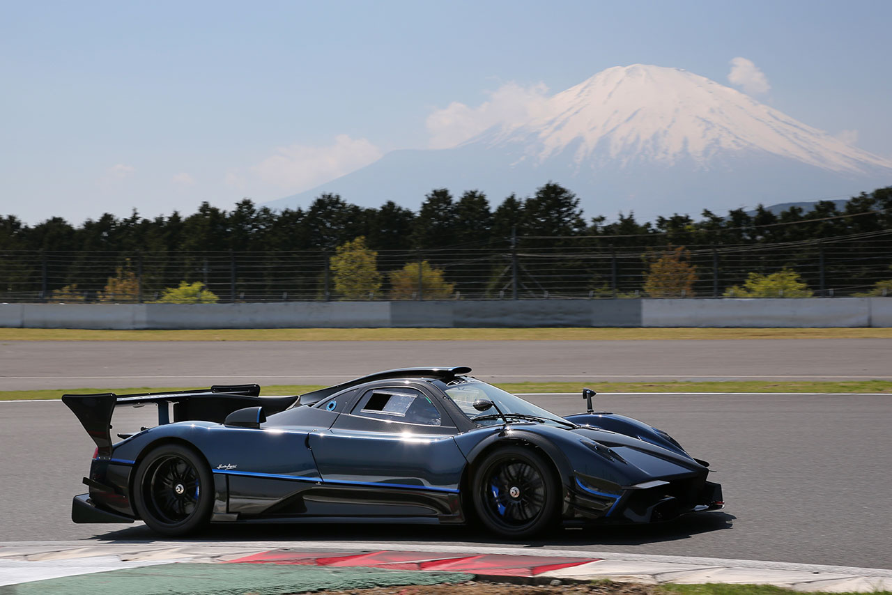 BHJデモランに登場したパガーニ・ゾンダ・レボリューション