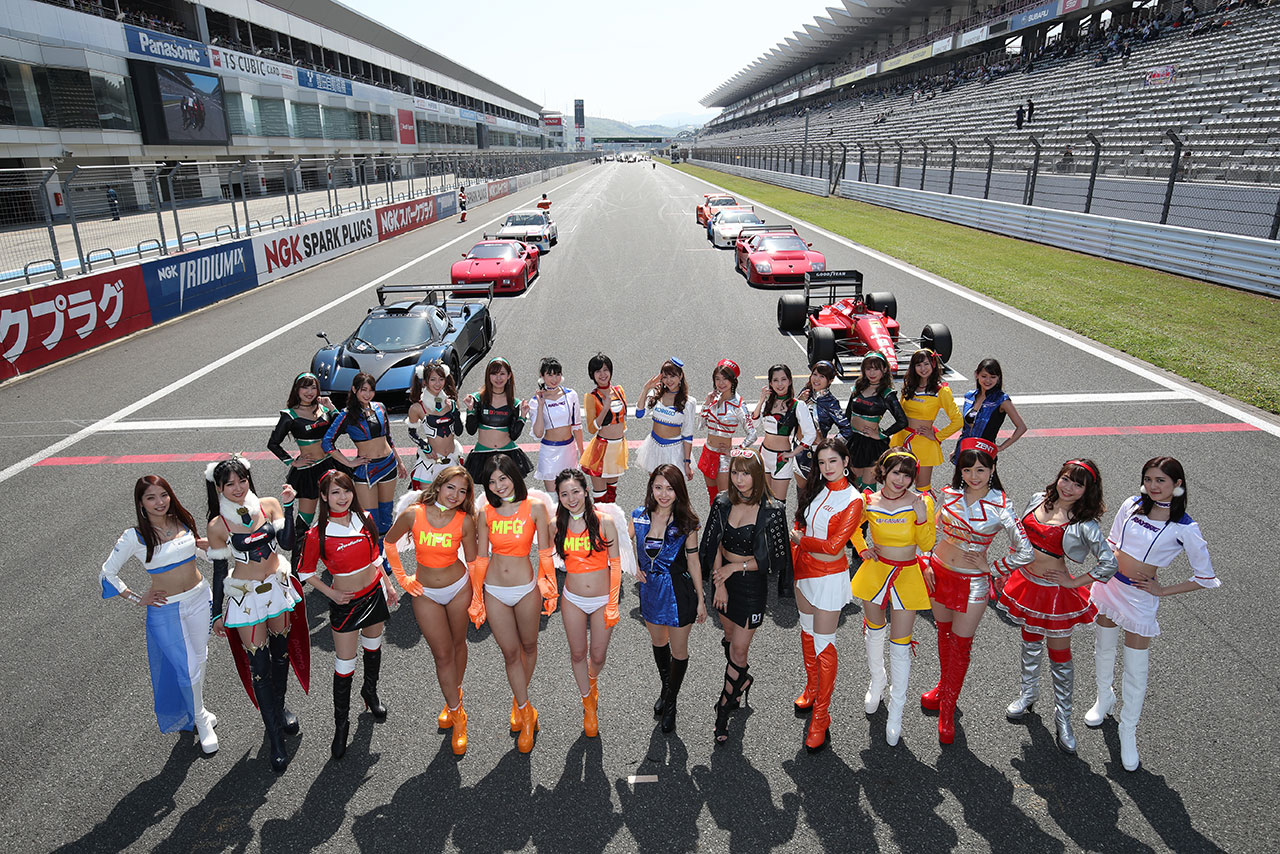 晴天に恵まれたモーターファンフェスタ2018