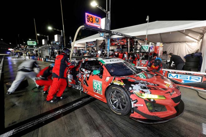 IMSAシリーズ全戦に参戦するMSRの93号車アキュラNSX GT3