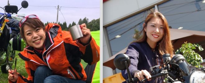 （左）木村亜美さん・（右）下川原利紗さん