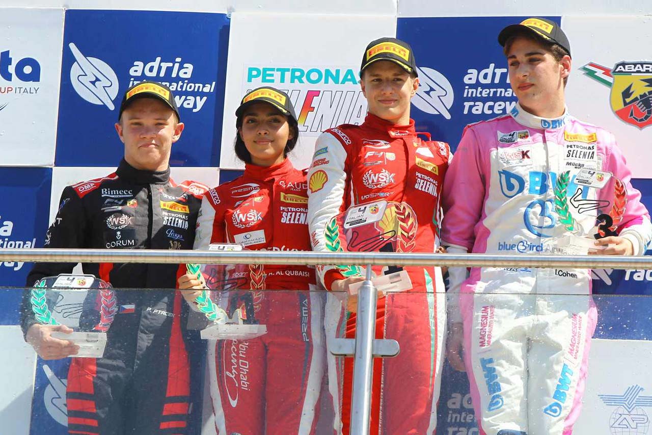 レース1、3で勝利を飾ったエンツォ・フィッティパルディ（プレマ・セオドール・レーシング）