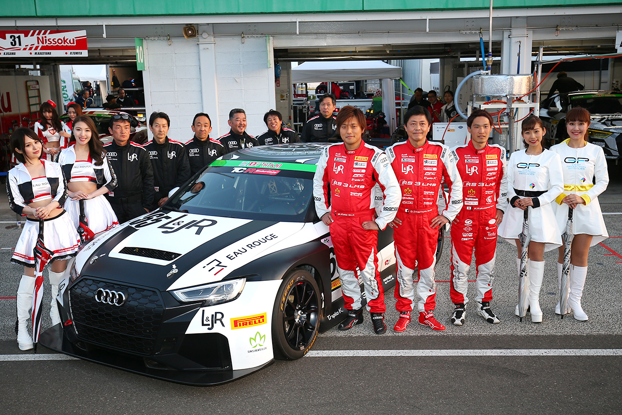 ピレリ・スーパー耐久第2戦SUGOで体制発表を行ったAudi Team Mars