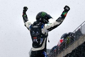 開幕2連勝を飾ったヨハン・クリストファーソン(フォルクスワーゲン・ポロR スーパーカー)