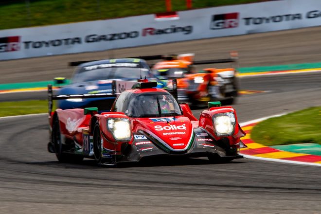 パストール・マルドナドのドライブでLMP2クラス首位となったドラゴンスピードの31号車オレカ07・ギブソン