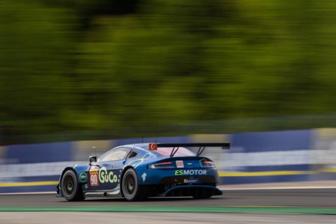 98号車アストンマーチンと死闘を繰り広げたTFレーシングの90号車アストンマーチン・ヴァンテージ