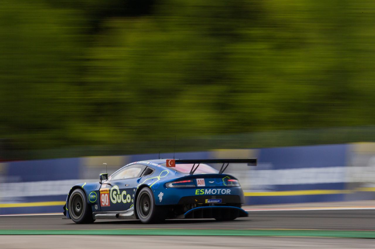 98号車アストンマーチンと死闘を繰り広げたTFレーシングの90号車アストンマーチン・ヴァンテージ