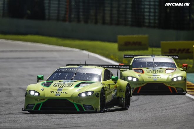 新型GTEマシン、ヴァンテージAMRを投入したアストンマーチン・レーシングは苦しいレースに。