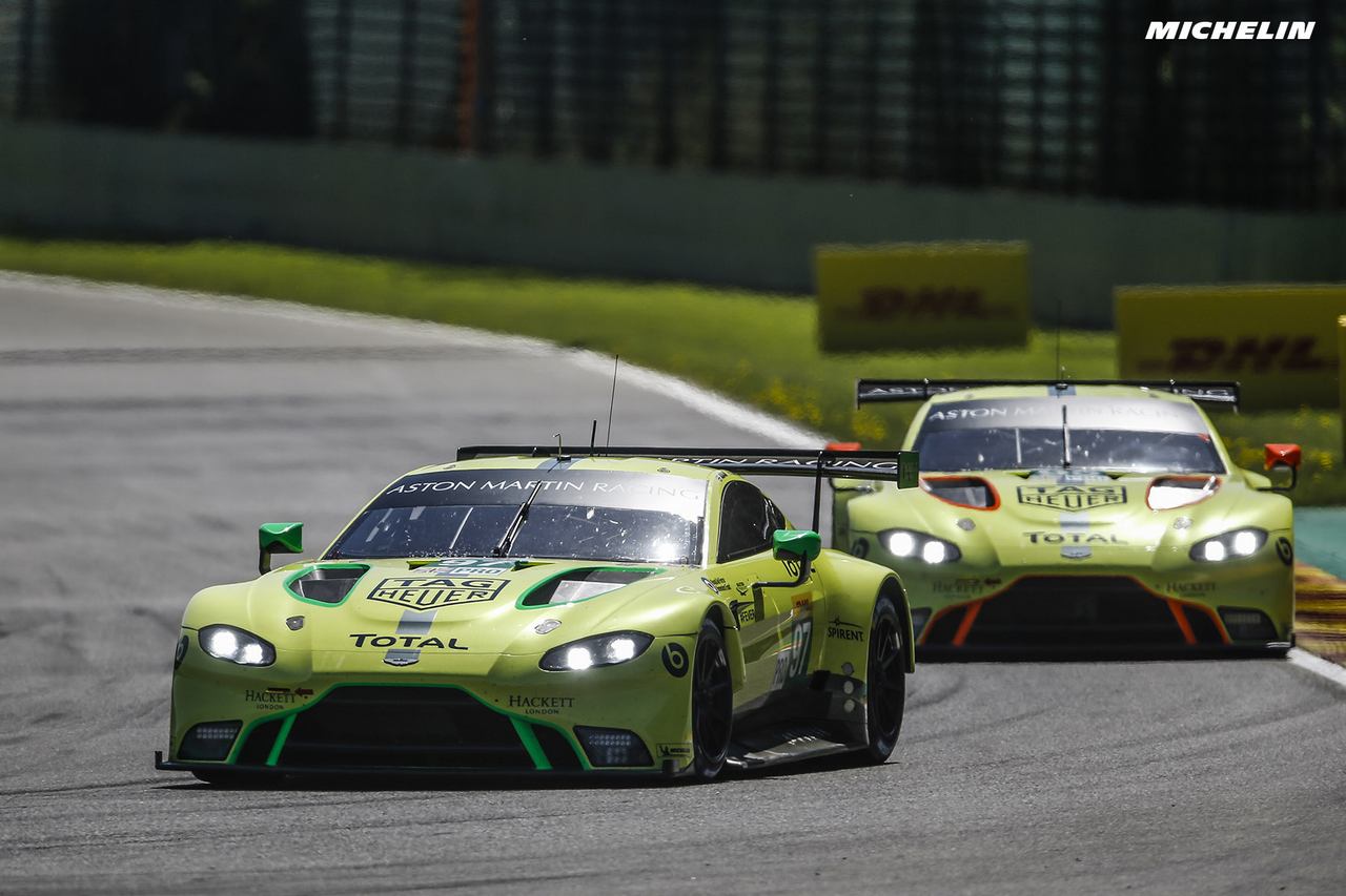新型GTEマシン、ヴァンテージAMRを投入したアストンマーチン・レーシングは苦しいレースに。