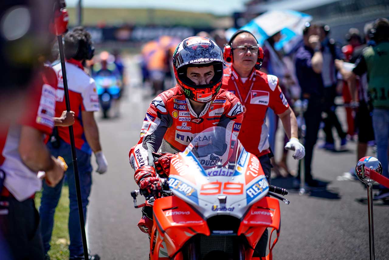 一時はトップも走行したロレンソ