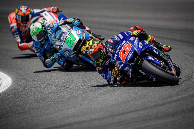 スペインGP、ビニャーレスはモルビデリやバウティスタとのバトルとなった