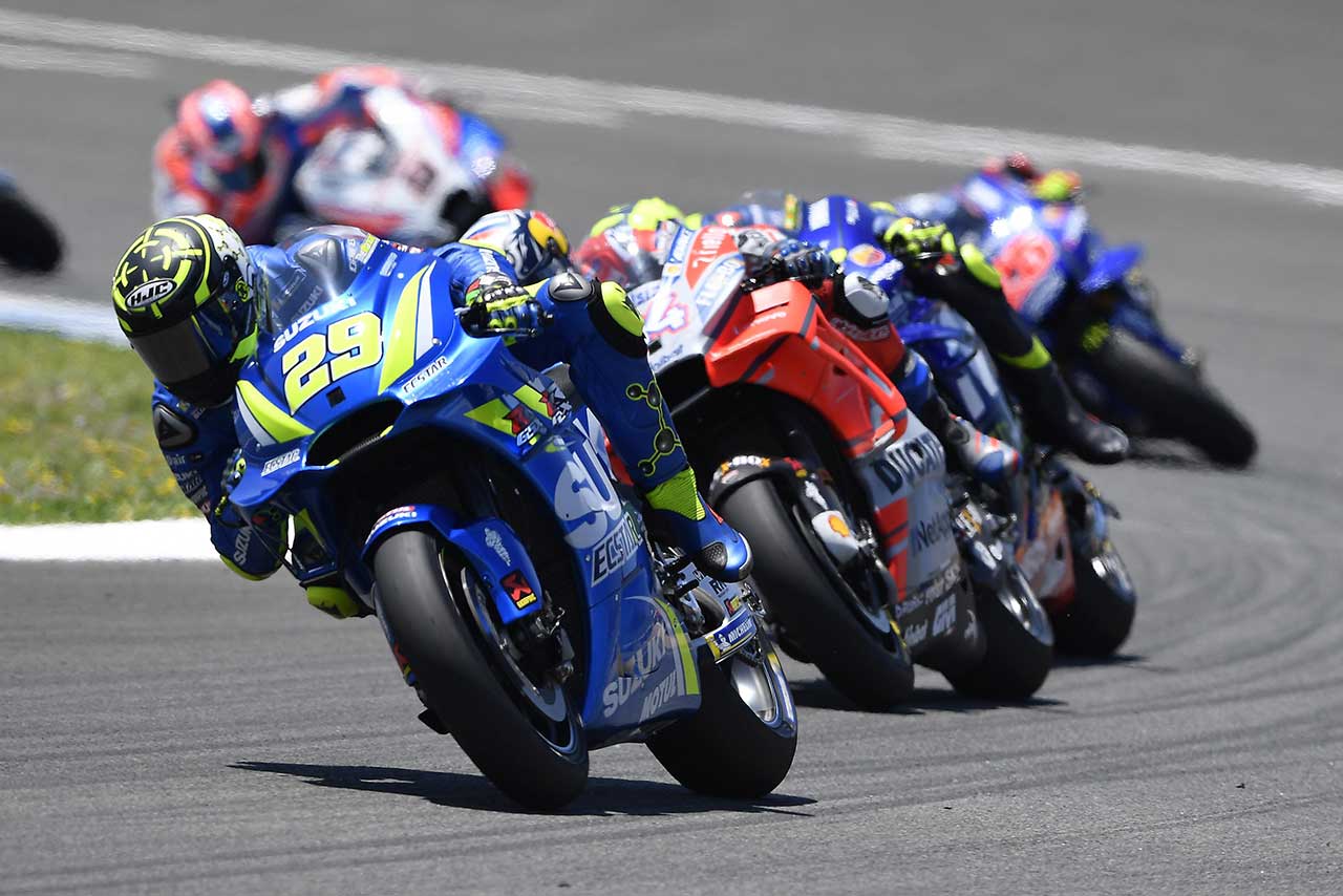 18周目の“転倒劇”まで、イアンノーネは6番手を走行