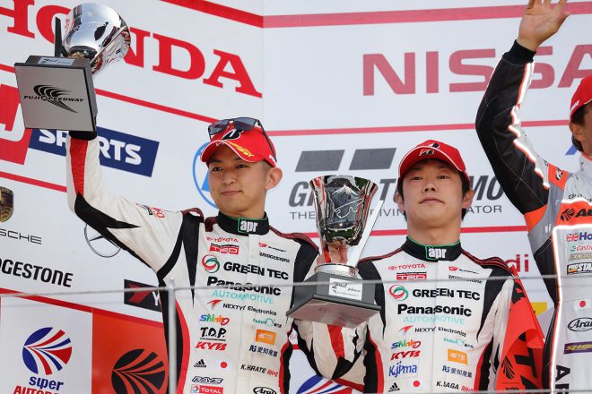 第2戦富士で表彰台を獲得した31号車TOYOTA PRIUS apr GT