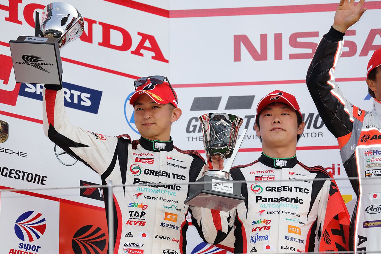 第2戦富士で表彰台を獲得した31号車TOYOTA PRIUS apr GT