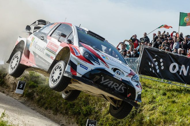 2017年のラリー・ポルトガル、トヨタはここで初の3台体制を敷いた