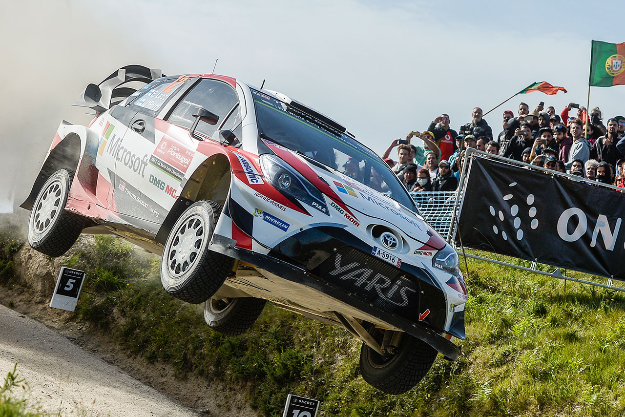 2017年のラリー・ポルトガル、トヨタはここで初の3台体制を敷いた