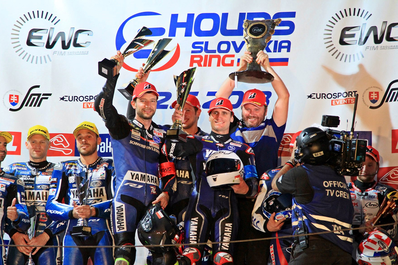 EWC第3戦スロバキア8時間耐久レースを制したYARTヤマハ