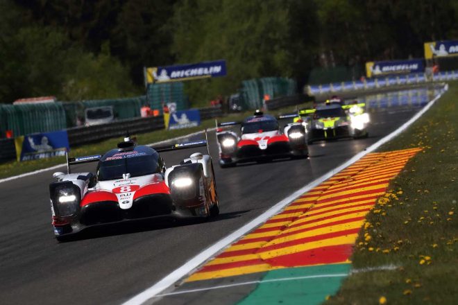 開幕戦スパ6時間でワン・ツー・フィニッシュを飾ったトヨタTS050ハイブリッド