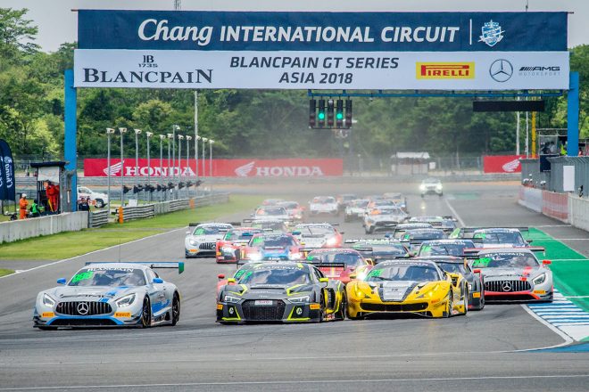 現地日曜日に行われたレース2スタート