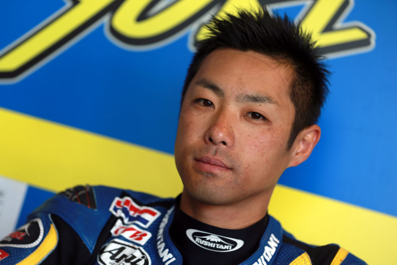 「チームの後押しもあってスリックで行くことにした」とレースを振り返る高橋裕紀