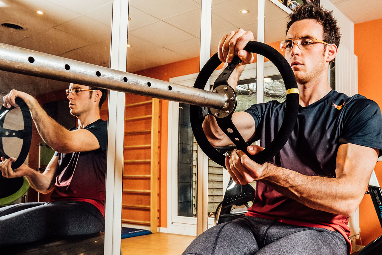 WRCを戦うヌービルが自身が取り組むトレーニングの一部を紹介