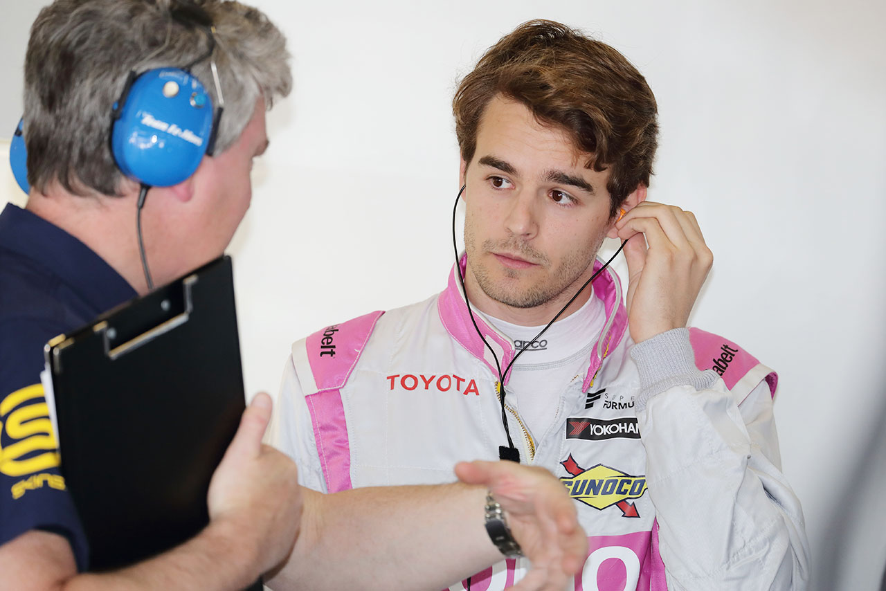 ピエトロ・フィティパルディの代役として第2戦オートポリスに出場したトム・ディルマン（UOMO SUNOCO TEAM LEMANS）