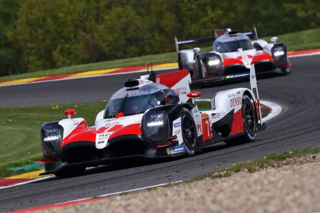 ル・マン初優勝を目指すトヨタは、前哨戦のスパ6時間でワン・ツー・フィニッシュを飾っている。