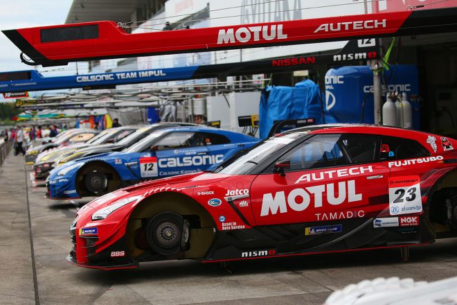 スーパーGT第3戦鈴鹿 公開車検の様子