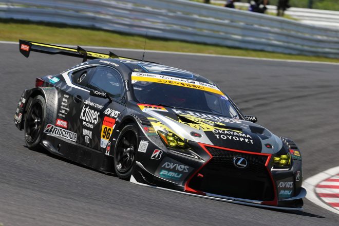 第3戦鈴鹿のポールポジションを獲得したK-tunes RC F GT3