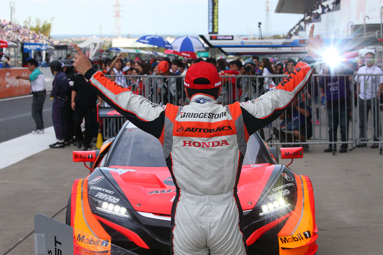 パルクフェルメで野尻智紀を迎える伊沢拓也