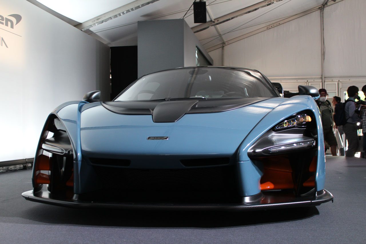 迫力のあるフロントビュー マクラーレン アルティメットシリーズの最新マシン セナ が日本初公開の画像 写真 14 Autosport Web