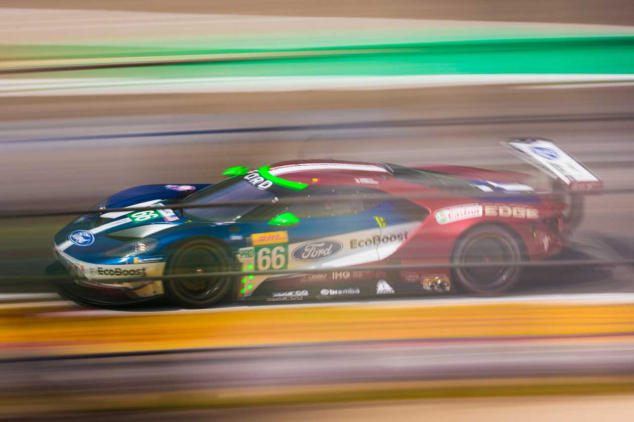 GTEプロクラス優勝を飾った66号車フォードGT