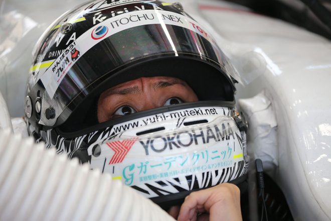 関口雄飛（ITOCHU ENEX TEAM IMPUL）は予選Q1終了後、自身のベストタイムが抹消され驚きを隠せない