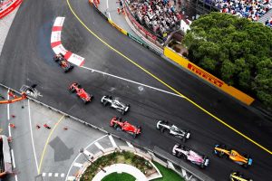 2018年F1第6戦モナコGP スタートシーン