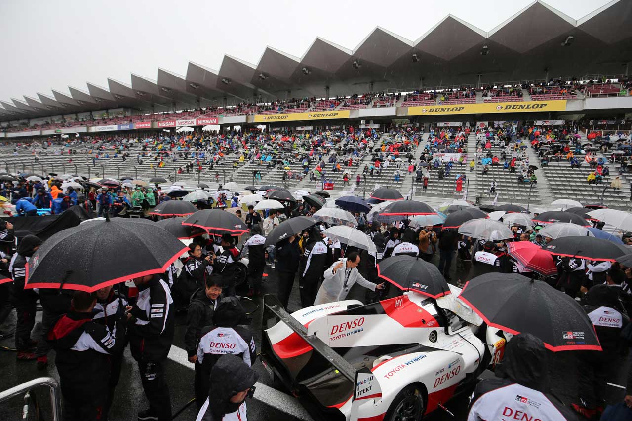 2017WEC富士のスタート前の様子