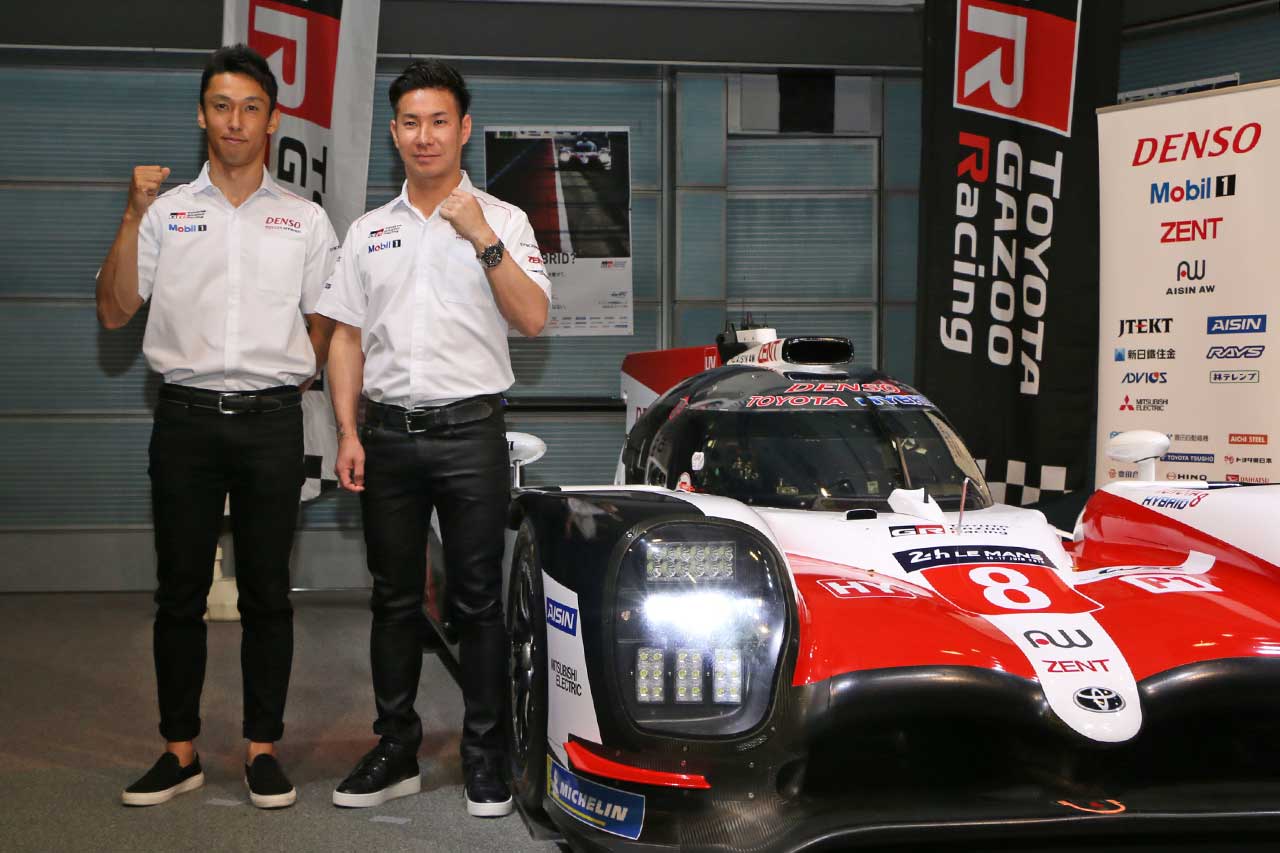 ル・マン初優勝を目指す中嶋一貴と小林可夢偉