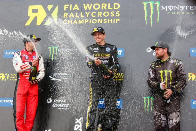 ARX第1戦はフォルクスワーゲンがワン・ツー。3位にプライベーターのリアム・ドーランが入った