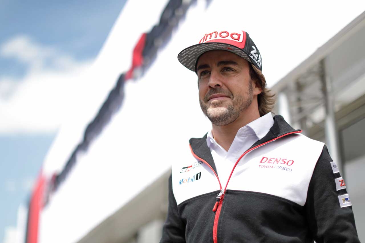 トヨタの“ルーキー”としてル・マン24時間に初参戦するフェルナンド・アロンソ