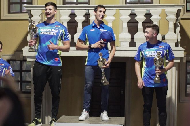 ドイツでカートイベントに参加したリンス