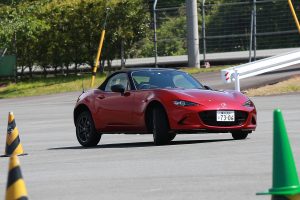 オートテストでは森園れんさんがまさかのクラッシュ?を喫す