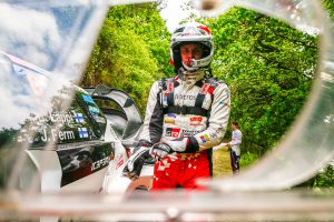 2017年、ラリー・イタリアで快走したエサペッカ・ラッピ(トヨタ・ヤリスWRC)