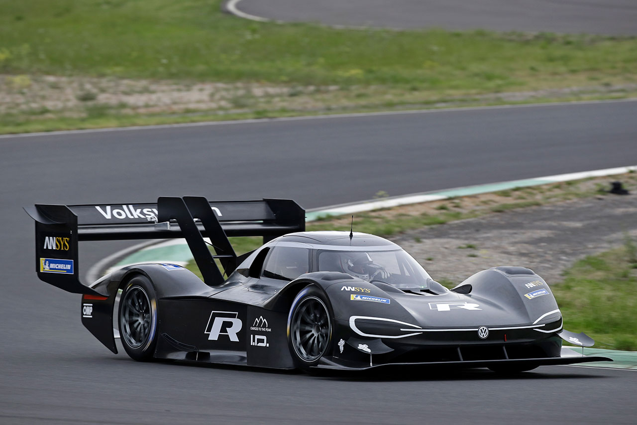 フォルクスワーゲンがパイクスピークに投入する『I.D. Rパイクスピーク』（写真はワールドプレミア時のもの）