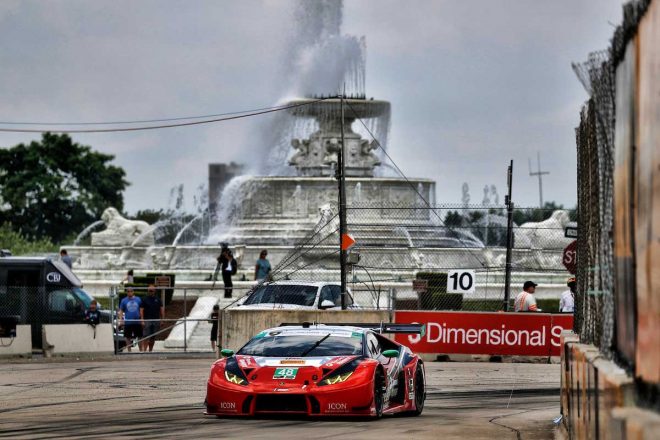 GTDクラスのポールポジションを獲得した48号車ランボルギーニ・ウラカンGT3