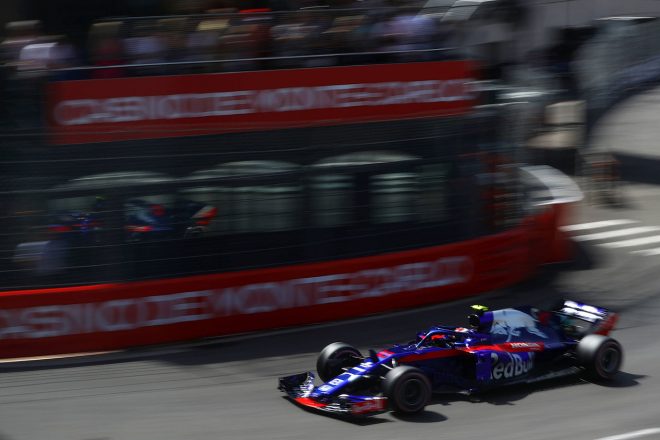 2018年F1第6戦モナコGP　ピエール・ガスリー