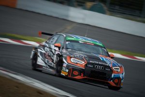 ST-TCRクラス優勝を飾ったAudi Team DreamDrive Noahの75号車アウディRS3 LMS